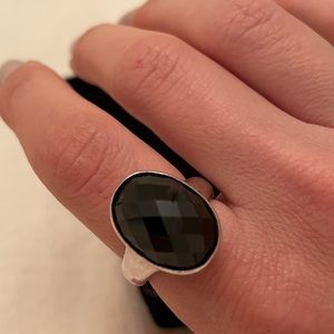 Black Gem Ring